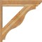 Ekena Millwork Funston Slat Rough Sawn Outlooker, Western Red Cedar, 8"W x 42"D x 42"H OUT08X42X42FST06RWR - alternate 3
